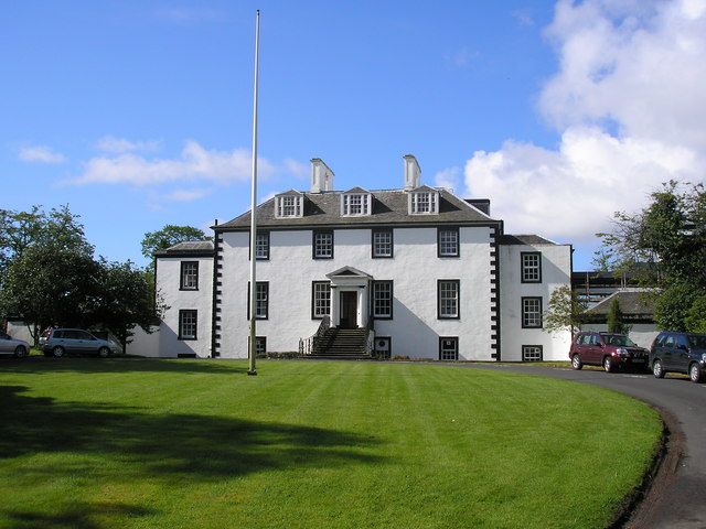 Perceton House from outside — the elevation is where a plan's promises about height and massing get tested