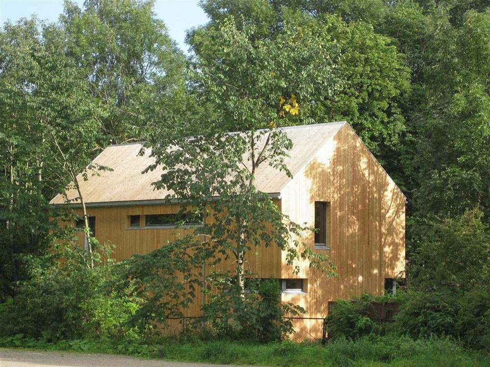 The first completed passive house in Oslo, Norway, designed by Ratio arkitekter and Stein Stoknes