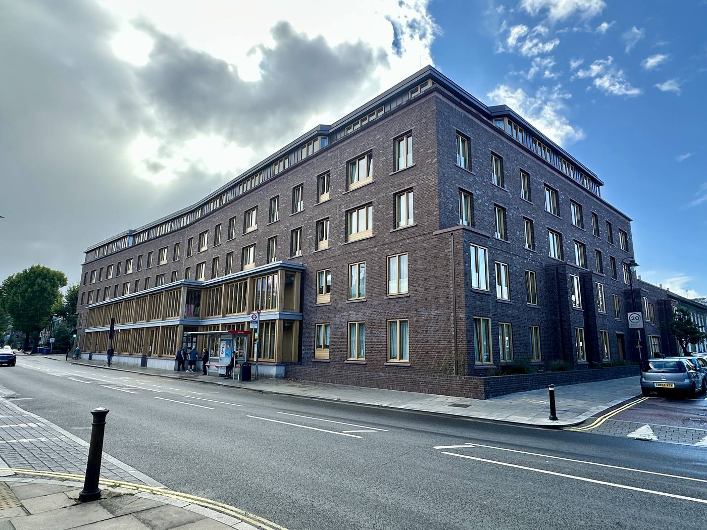 Appleby Blue almshouses, a brick courtyard housing scheme for older people in Bermondsey, London — the 2023 Stirling Prize winner
