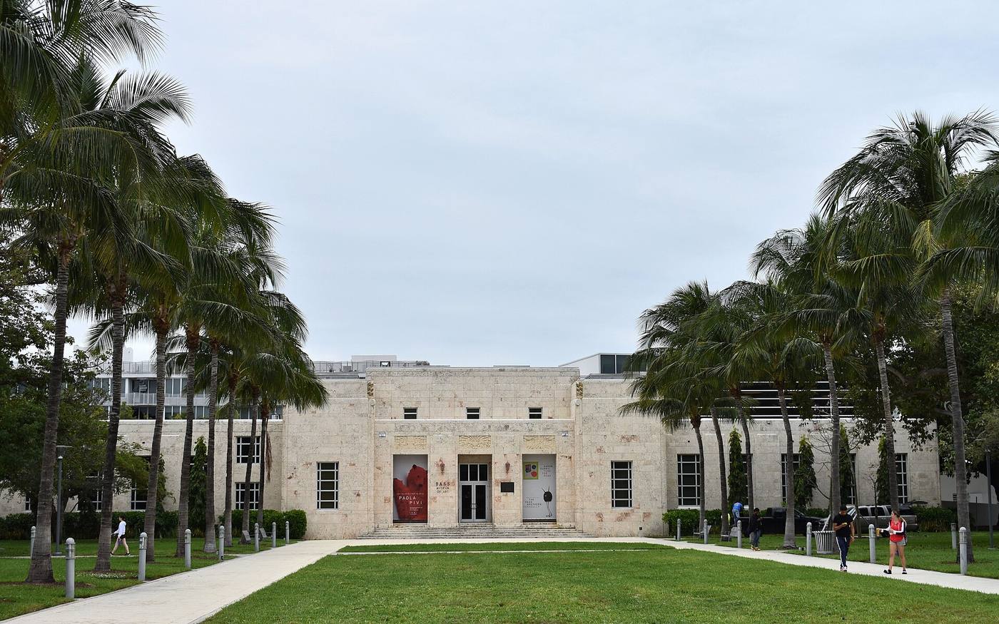 The Bass Museum of Art in Miami Beach, Florida