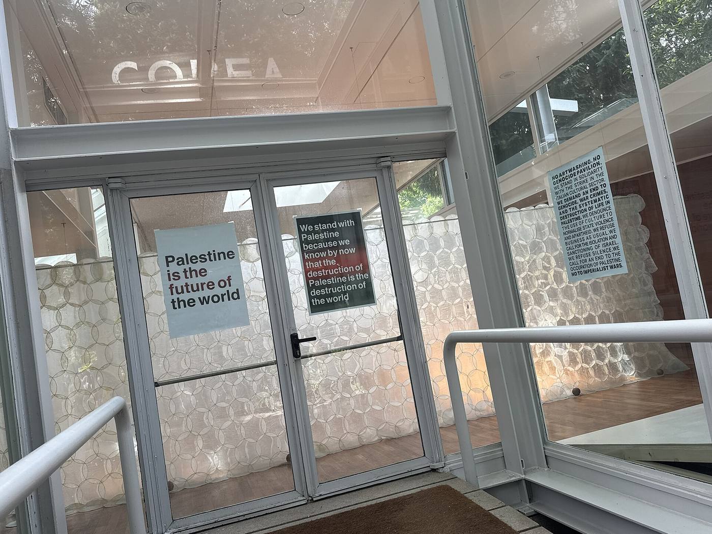 The Korean Pavilion in the Giardini at the Venice Biennale