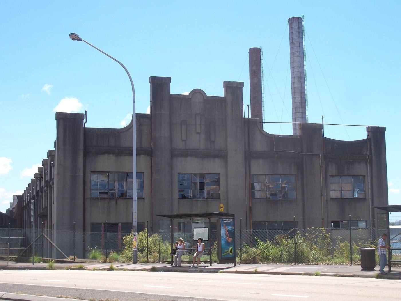 The White Bay Power Station on Sydney Harbour, one of the Bays West competition sites