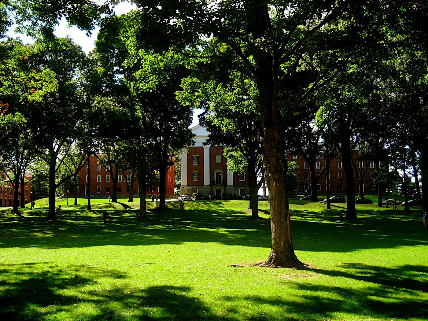 The Main Quad at Amherst College, Massachusetts