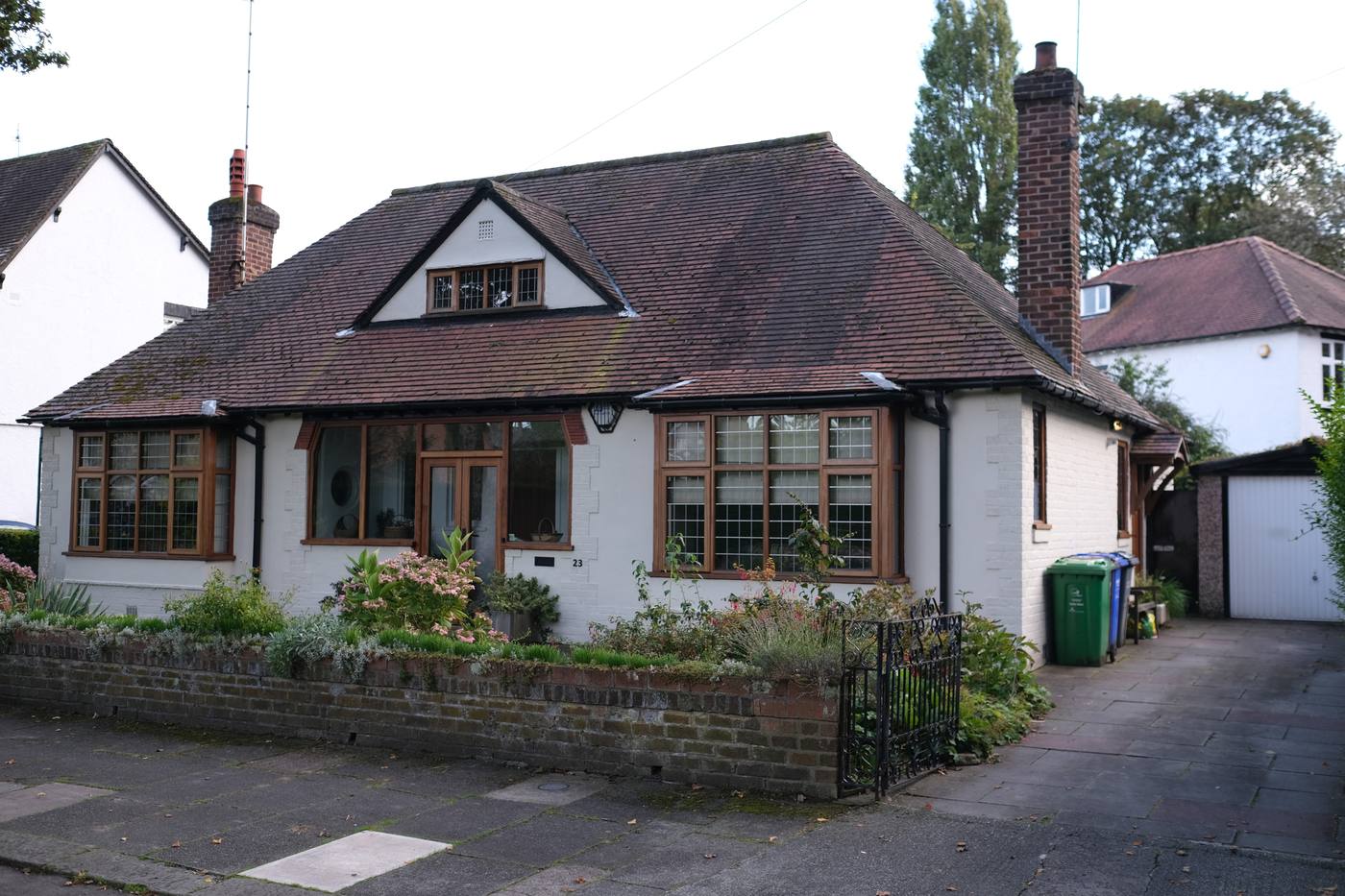 A detached bungalow on a Manchester residential street
