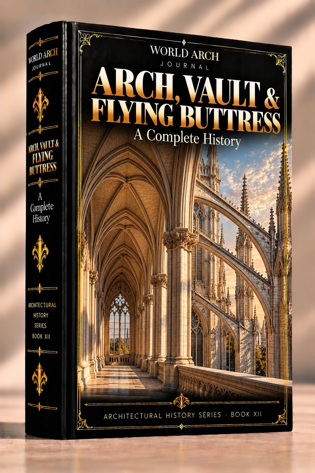 Arch, Vault & Flying Buttress: A Complete History — book cover