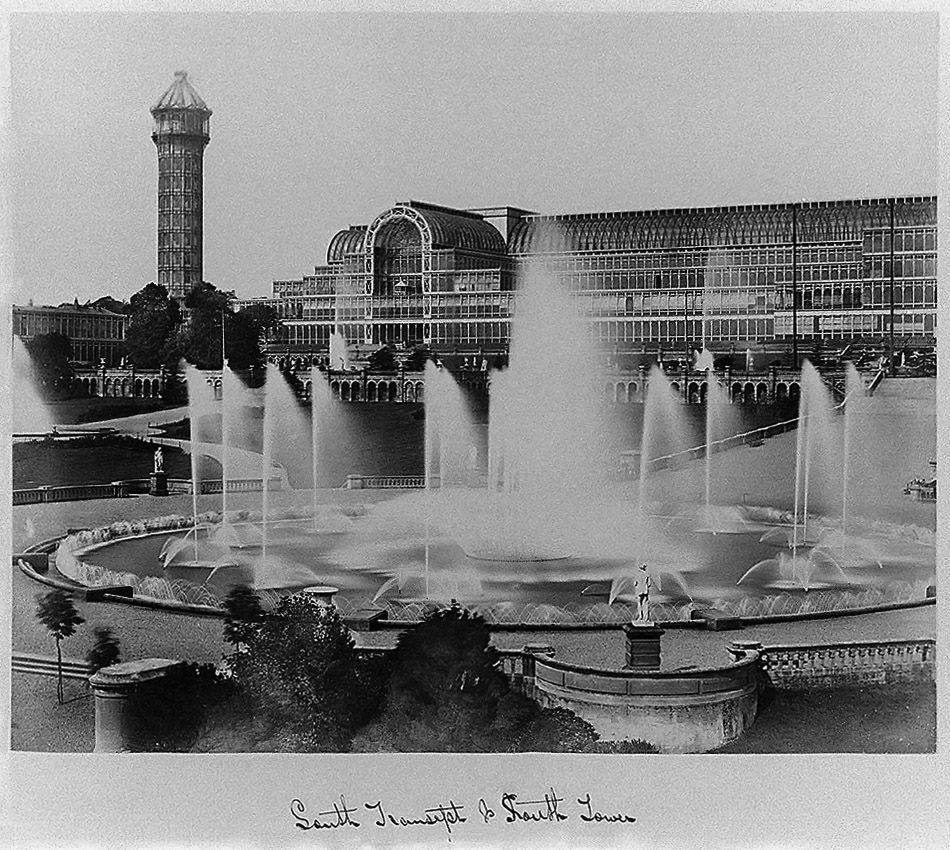 The Crystal Palace, the iron-and-glass exhibition building of 1851
