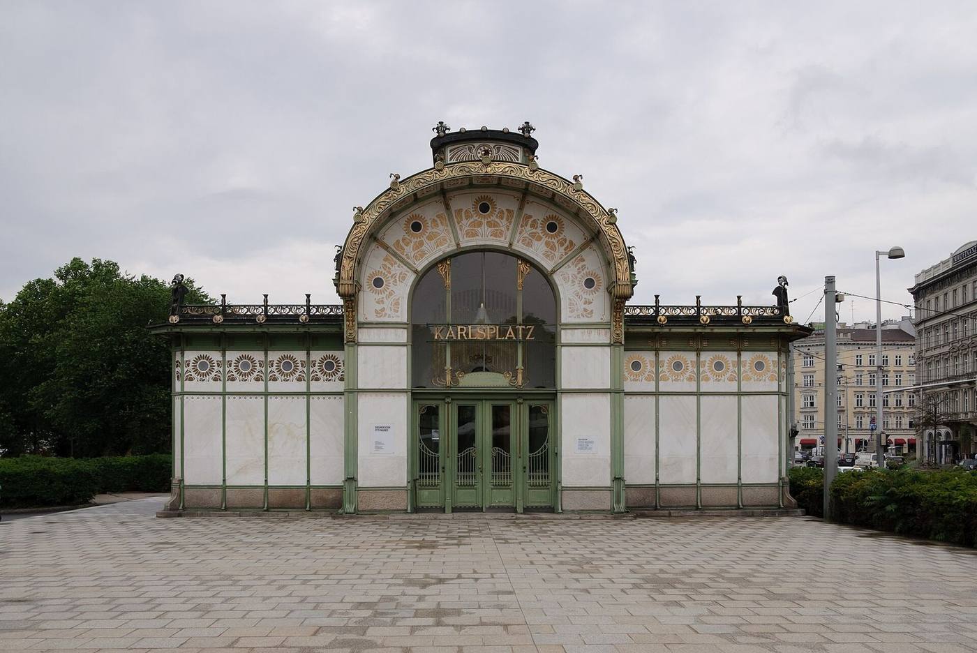 Karlsplatz Stadtbahn pavilion in Vienna