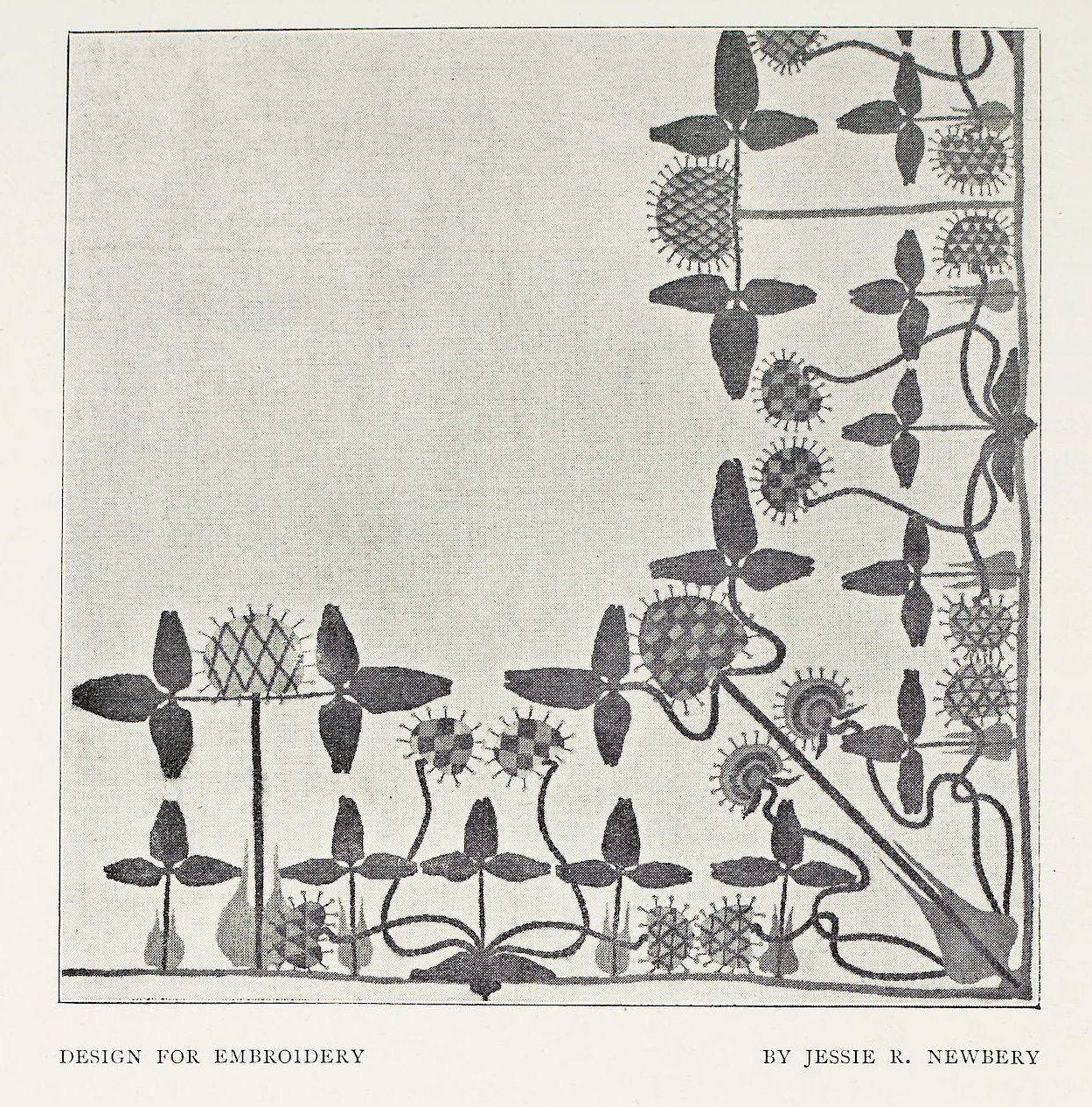 Embroidery by Jessie Newbery