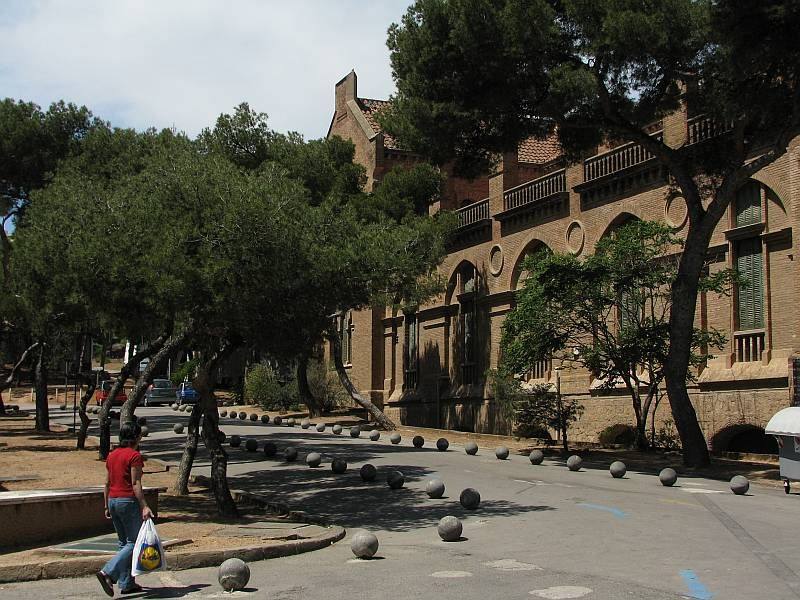 A pavilion of the Hospital de Sant Pau in Barcelona
