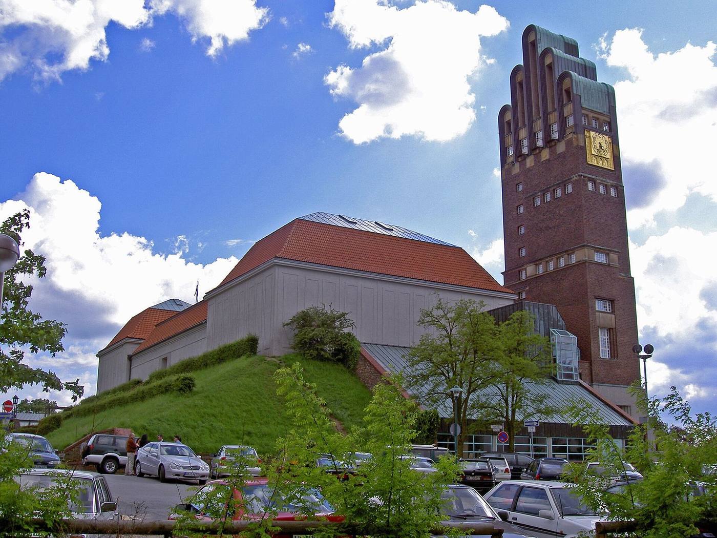 The Hochzeitsturm on the Mathildenhohe in Darmstadt