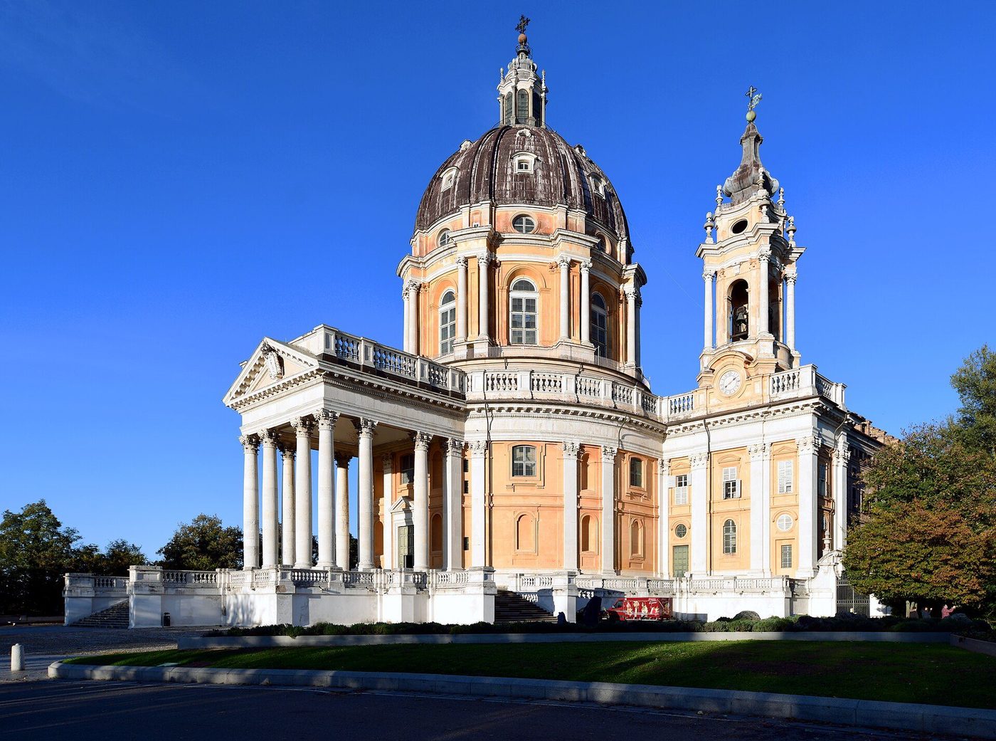The Basilica of Superga above Turin — Juvarra's votive church and Savoy mausoleum