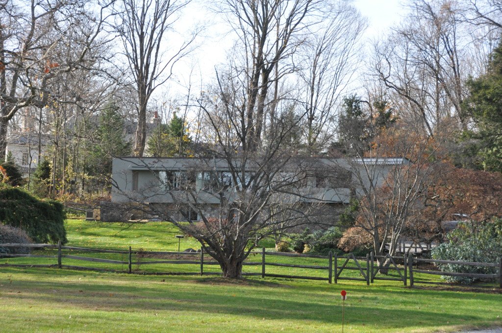 A Marcel Breuer house in America, a modern timber and stone house