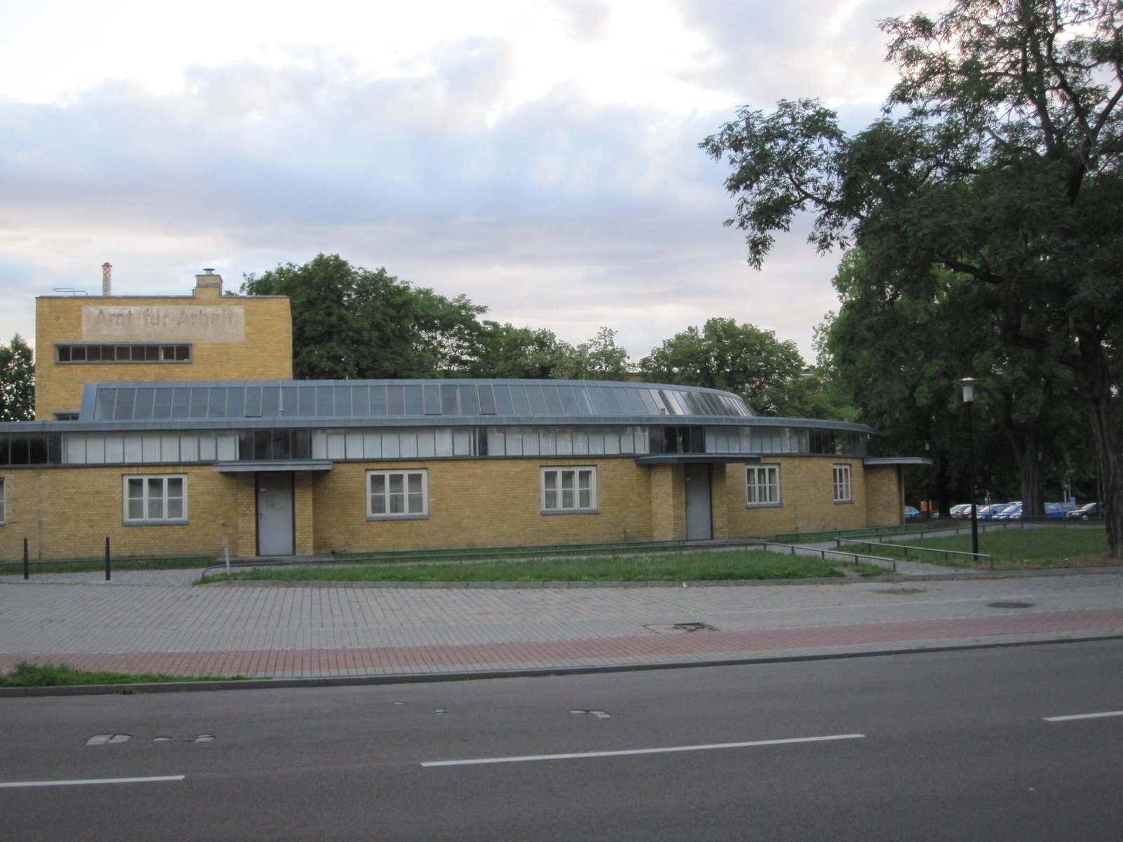 The employment office in Dessau, a plain functional public building