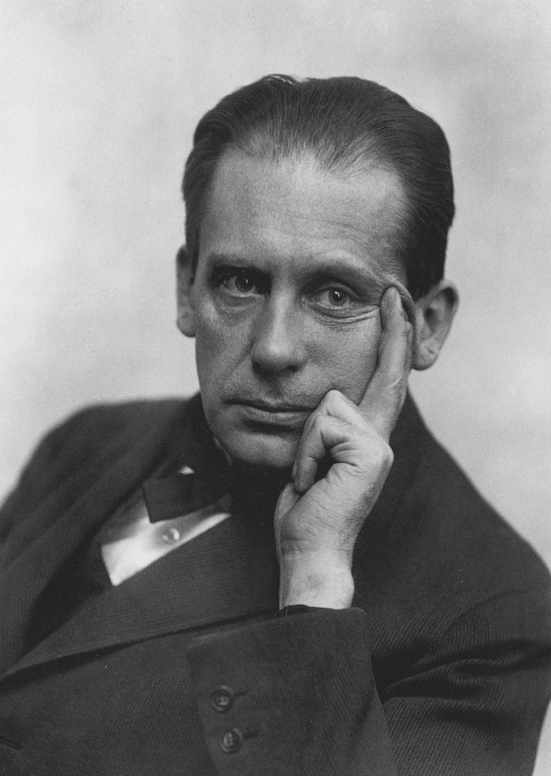 Portrait of Walter Gropius, founding director of the Bauhaus
