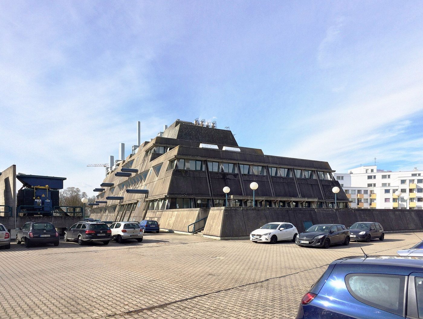 The Mäusebunker, Berlin — the concrete battleship of the former central animal laboratories