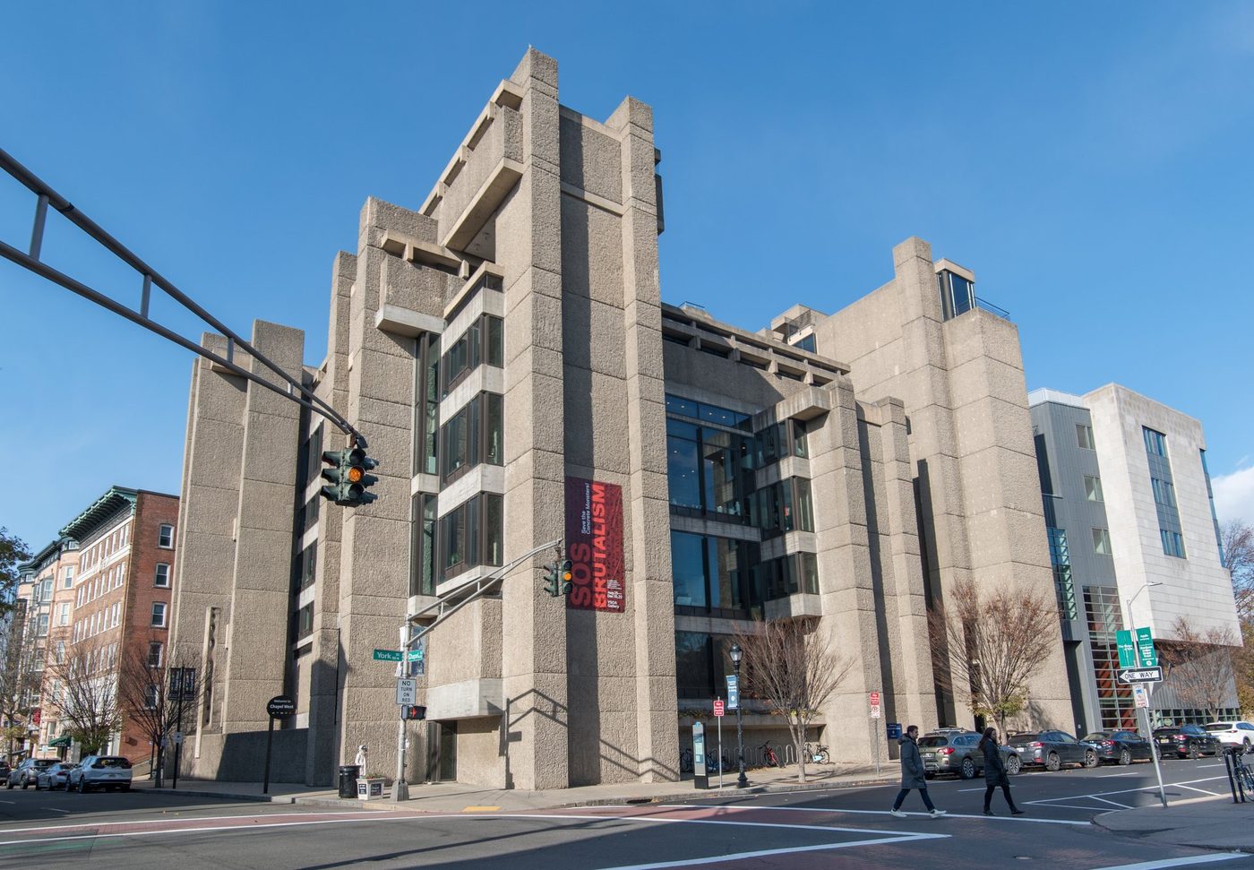 Rudolph Hall (the Art & Architecture Building), Yale — Paul Rudolph's ribbed concrete tower