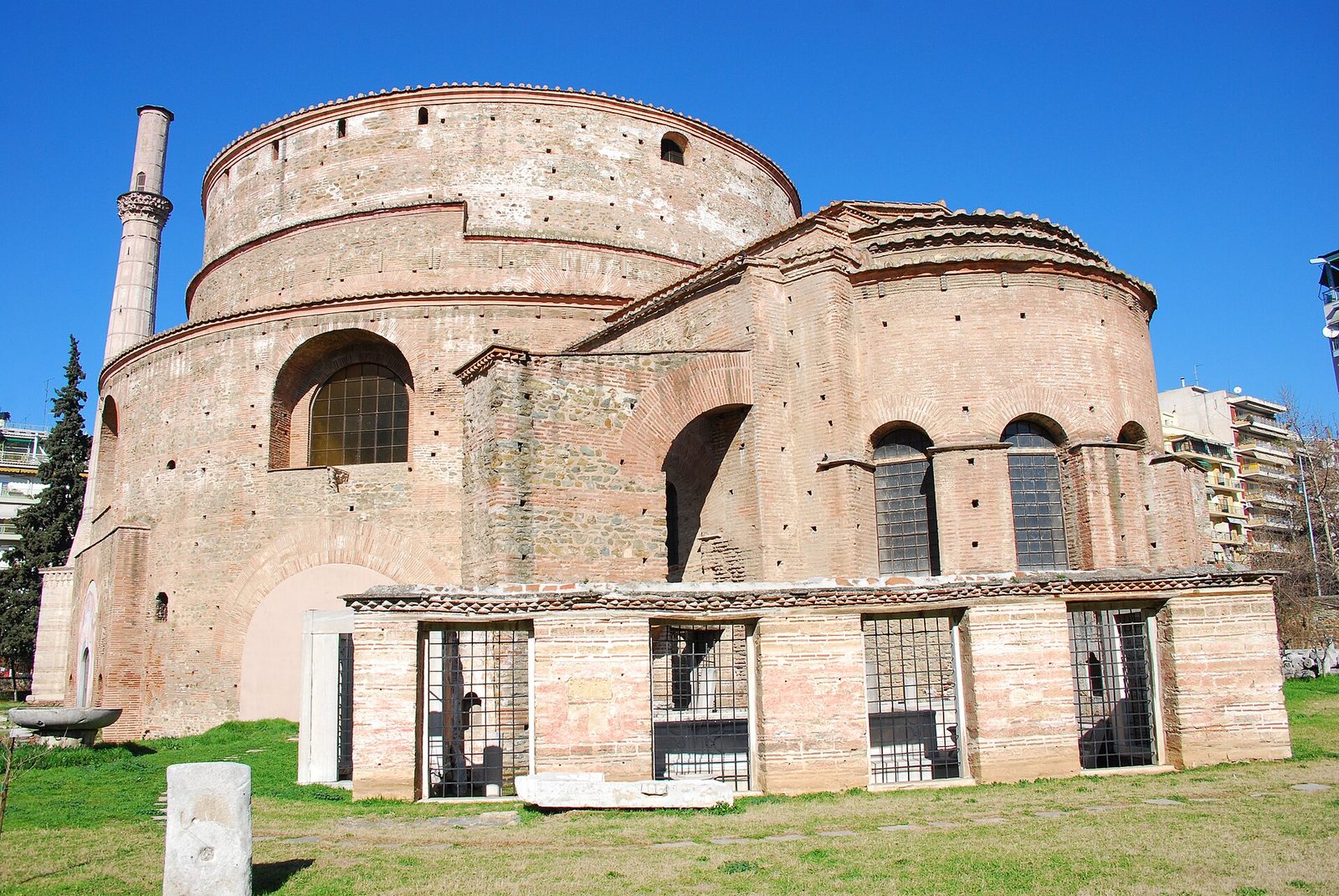The Rotunda of Thessaloniki, the great domed cylinder of Galerius