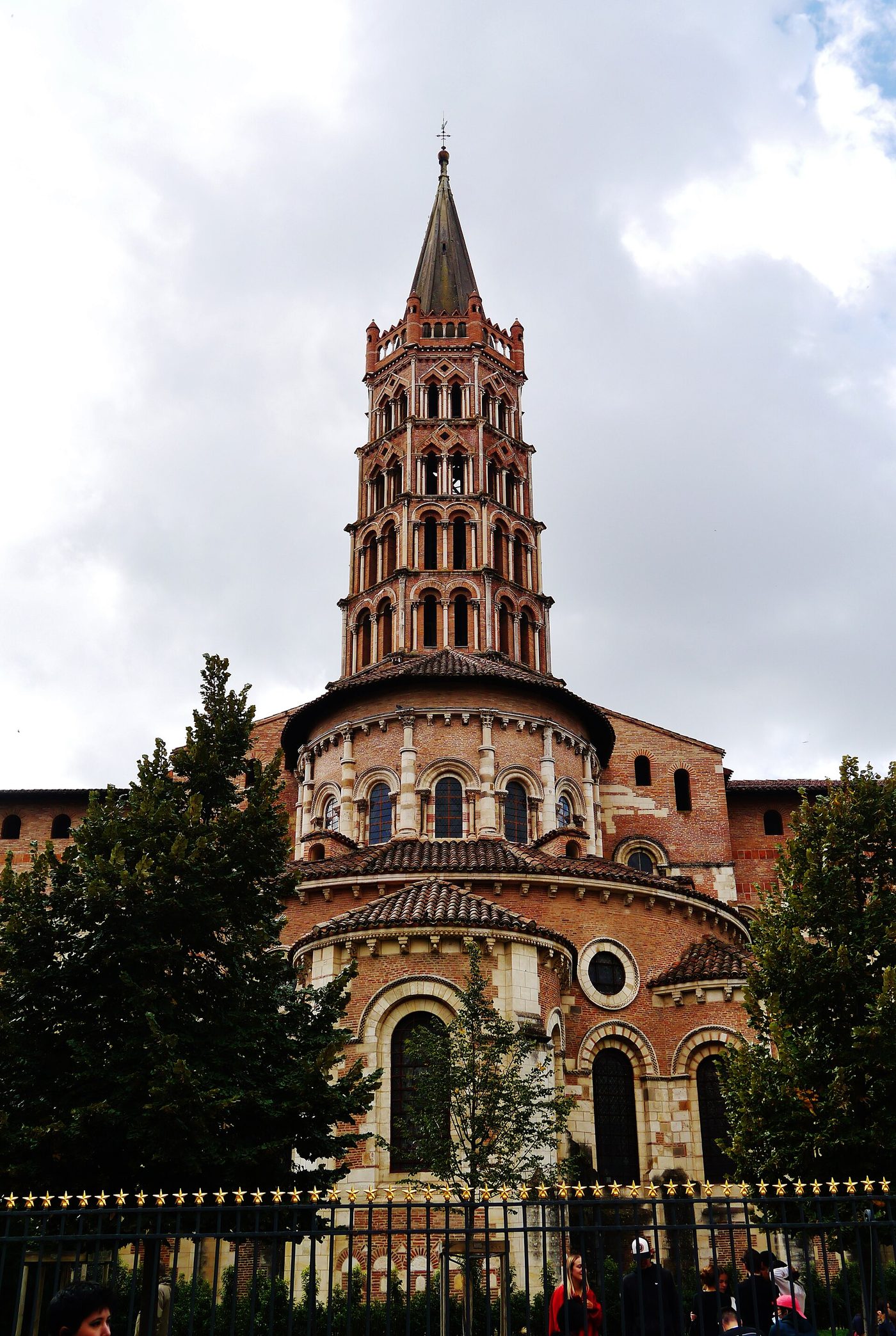 The chevet and octagonal bell tower of Saint-Sernin, Toulouse, the greatest surviving Romanesque pilgrimage church