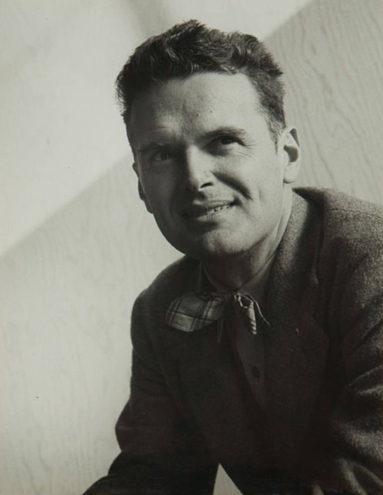 Portrait of Charles and Ray Eames in their Pacific Palisades studio