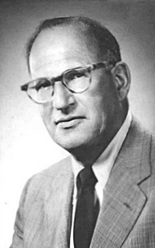 Portrait of Joseph Eichler, builder of the Eichler tracts