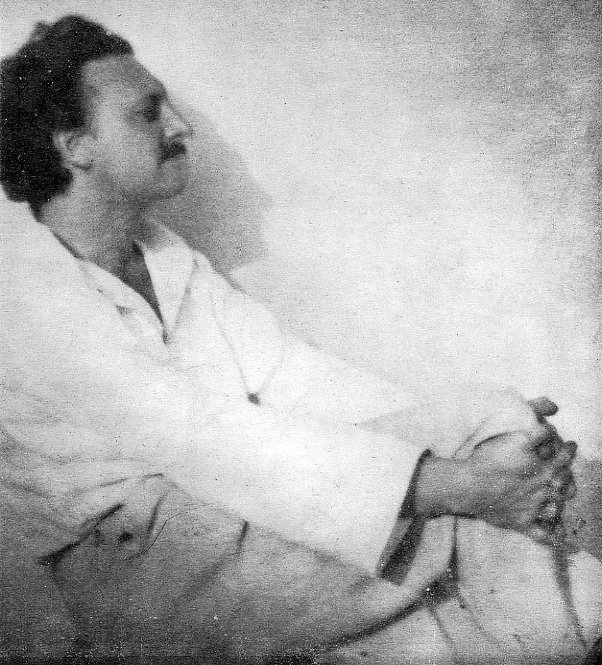 Portrait of Rudolph Schindler, architect of the Lovell Beach House