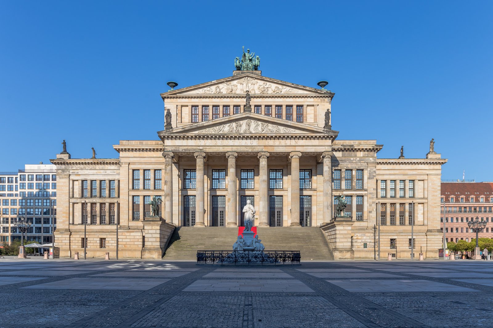 The Konzerthaus on the Gendarmenmarkt in Berlin