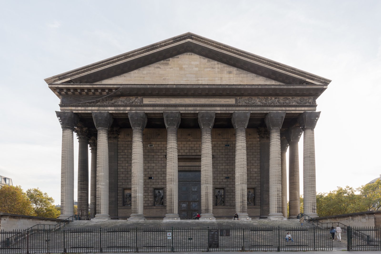 La Madeleine in Paris, the Empire temple-church