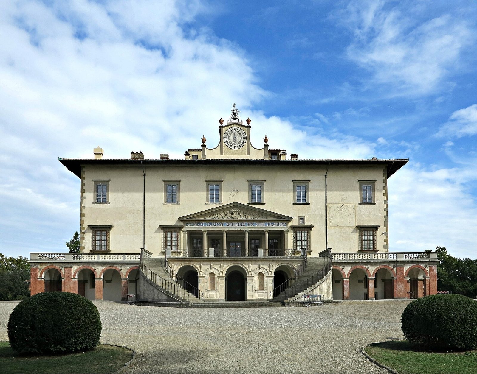The Villa Medici at Poggio a Caiano, an early Renaissance villa