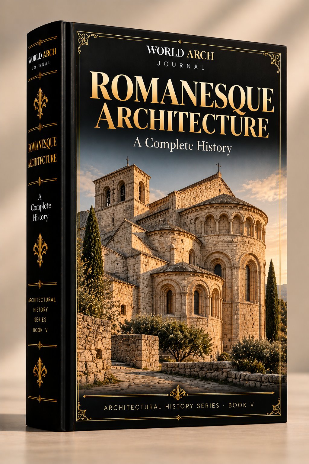 Romanesque Architecture: A Complete History — book cover