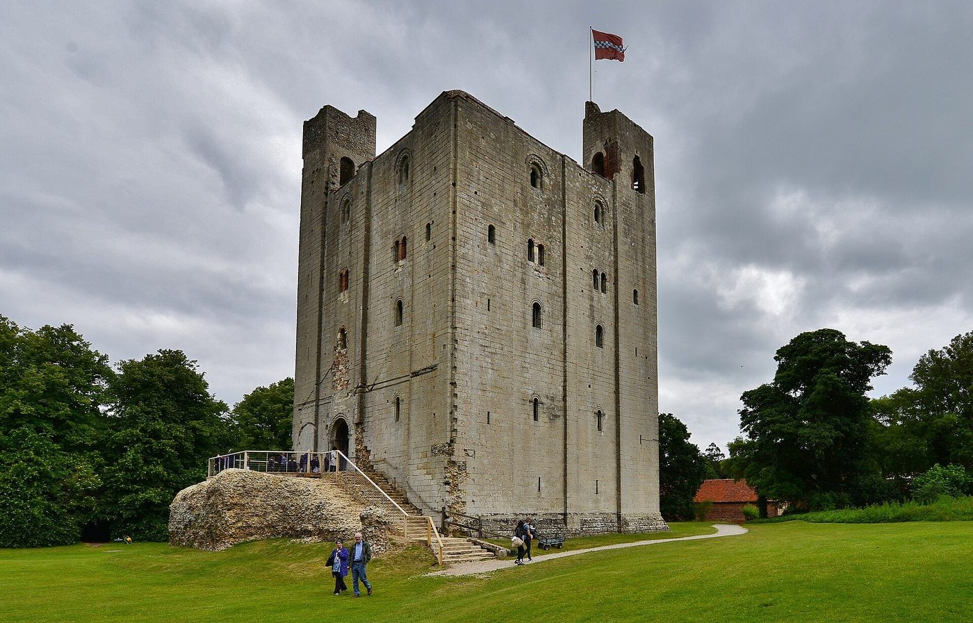 The Norman keep of Hedingham Castle, Essex