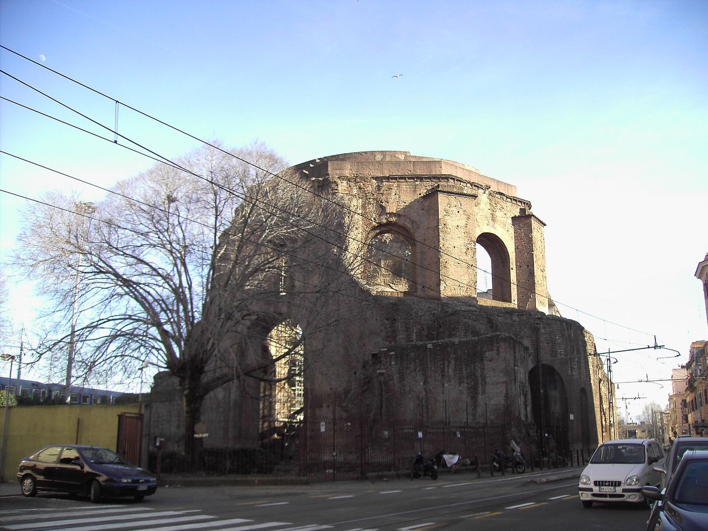 The Temple of Minerva Medica in Rome, a late Roman domed ruin