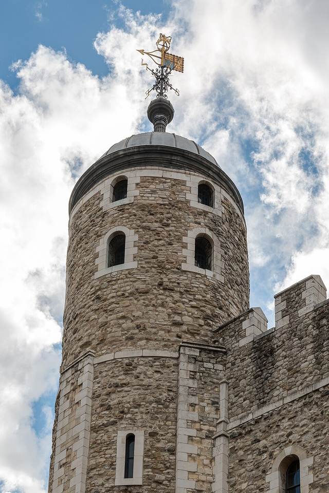 The White Tower keep at the Tower of London