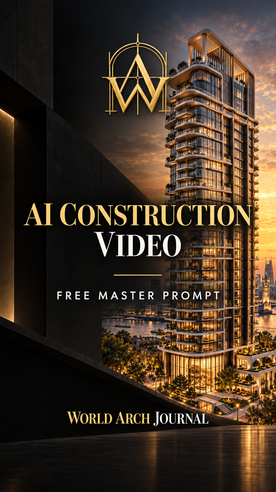 AI Construction Video prompt preview